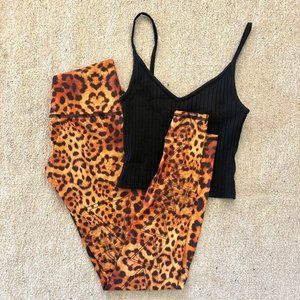 Teeki Small Leggings Cheetah Print
